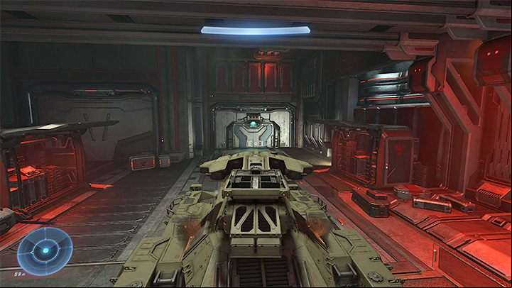 The only thing that matters is to park the Scorpion in front of the House of Reckoning building - an example of proper parking is shown in the picture - Halo Infinite: Bring Shiela Home Safely - how to get trophy? - Appendix - Halo Infinite Guide