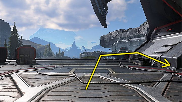 You can find the second core soon after you first come to the surface - Halo Infinite: Outpost Tremonius (Ringfall) - collectibles, Spartan Cores, Audio Logs - Fallout - Halo Infinite Guide