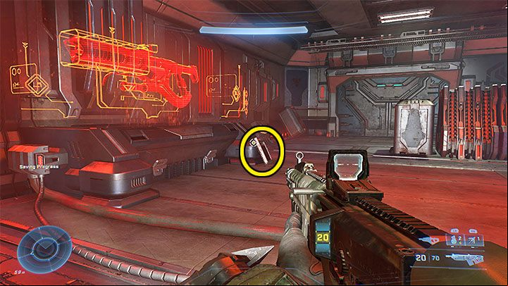 The audio log is in that building - Halo Infinite: Armory of Reckoning (Connections) - collectibles, Spartan Cores, Audio Logs - s - Halo Infinite Guide