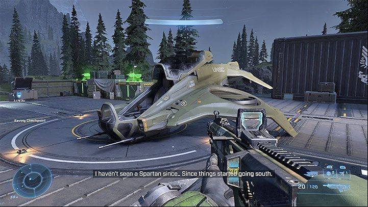 The mountain itself isn't guarded but climbing by foot could take a long time - Halo Infinite: Nosebleed achievement - how to obtain? - Appendix - Halo Infinite Guide