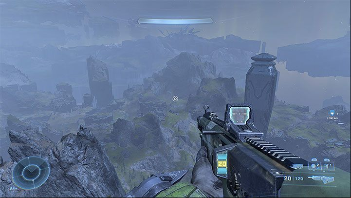 Whichever method you choose, you must climb up to the mountaintop and stand there for a few second to get the achievement - Halo Infinite: Nosebleed achievement - how to obtain? - Appendix - Halo Infinite Guide