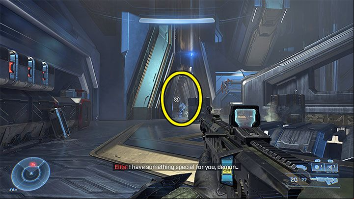 Further along the way, make a habit of selecting left corridors in every newly visited rooms - Halo Infinite: Grunt Birthday Party, 4th skull (Repository) - where to find? - Skulls - Halo Infinite Guide