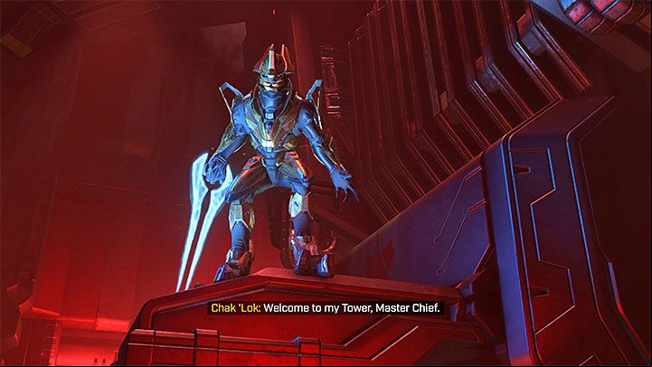 Chak 'Lok is a boss encountered in The Tower main mission - Halo Infinite: Chak Lok - boss, how to defeat? - Bosses - Halo Infinite Guide