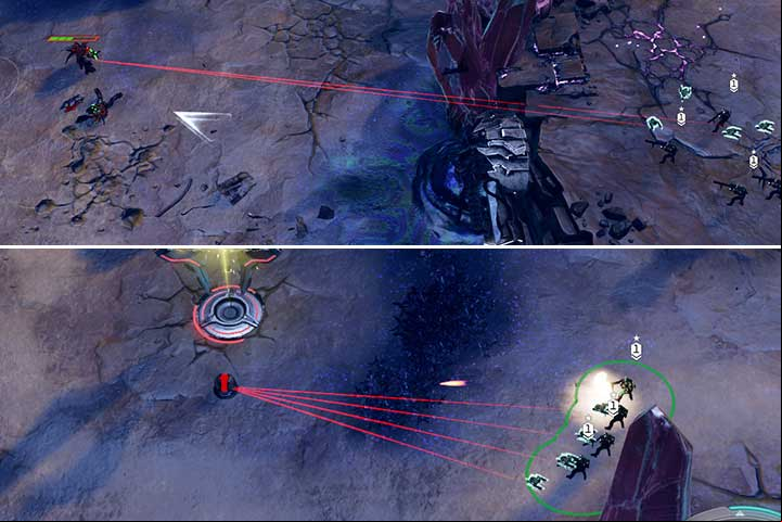 Snipers and eliminate enemies and remain a safe distance. They can also detect mines and invisible units. - Mission 9 - Under the Dark | Campaign - Campaign - Halo Wars 2 Game Guide