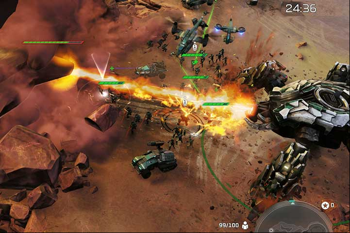 Scarab, when ed by the rest of your army, can be a deadly weapon. - Mission 10 - The Foundry | Campaign - Campaign - Halo Wars 2 Game Guide