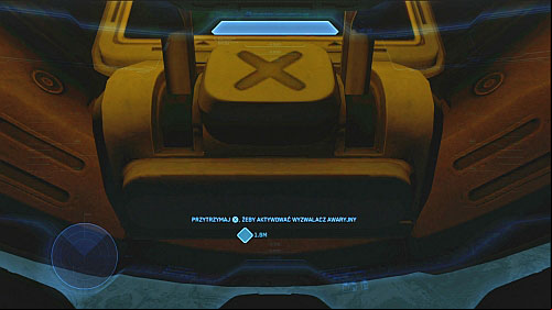 You have to pull a lever over Master Chiefs head (on the screen) - Get to the observation point - Dawn - Halo 4 - Game Guide and Walkthrough