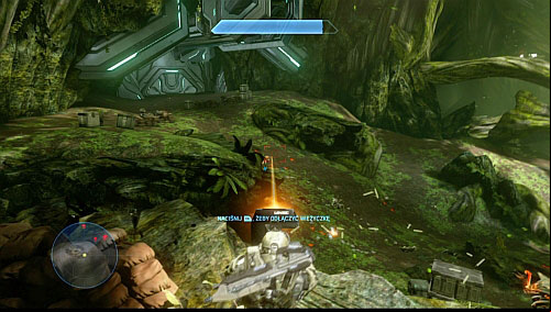 Go to the furthest cannon from console and door (screen) - Defend the hill - Infinity - Halo 4 - Game Guide and Walkthrough