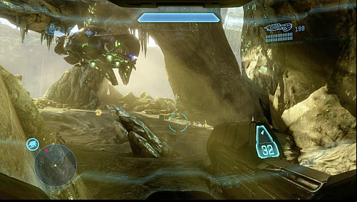 When will be dropping, retreat to tunnel or behind some cover - Defend the hill - Infinity - Halo 4 - Game Guide and Walkthrough
