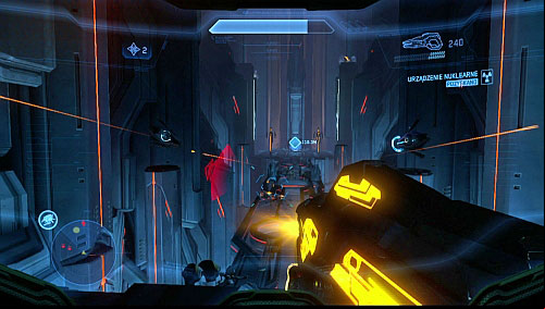 When you defended the point, take Cortana from console and move through to the next portal on the higher floor - Find a way back to the Composer - Midnight - Halo 4 - Game Guide and Walkthrough