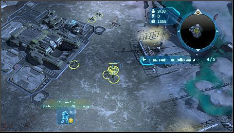 Now it's time for some units training - choose the Barracks and train five Marine squads - Mission 02 - Relic Approach - Missions - Halo Wars - Game Guide and Walkthrough