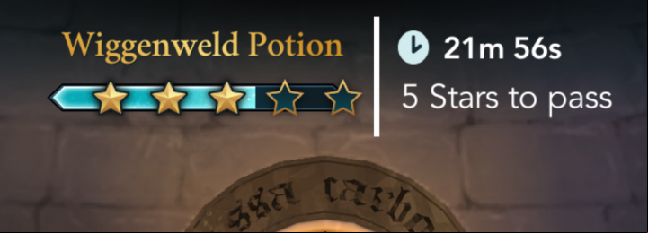 The duration of the event is shown at the top of the screen - Events and Classes in Harry Potter The Hogwarts Mystery - Quests and Events - Harry Potter: The Hogwarts Mystery Game Guide