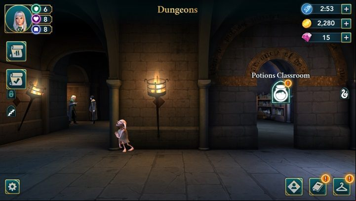 Prod Dobby - How to regenerate energy in Harry Potter The Hogwarts Mystery? - Basic tips - Harry Potter: The Hogwarts Mystery Game Guide
