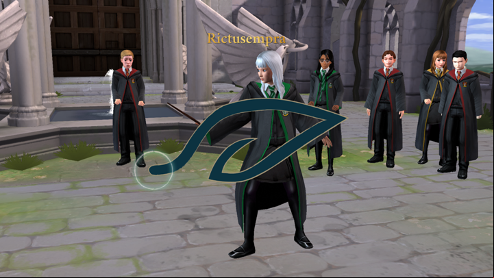 Rictusempra - this spell will be useful during duels - Year 1 in Harry Potter The Hogwarts Mystery - Studying in Harry Potter The Hogwarts Mystery - Harry Potter: The Hogwarts Mystery Game Guide