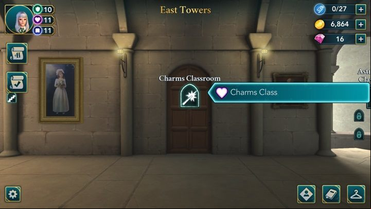 Empathy can be developed by taking part in the charms classes - How to develop skills in Harry Potter The Hogwarts Mystery? - Basic tips - Harry Potter: The Hogwarts Mystery Game Guide