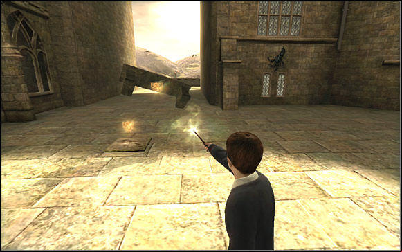 The riddles which include Hogwarts Insignia are all similar. - Common items & harder riddles - Encyclopedia - Harry Potter and the Order of the Phoenix - Game Guide and Walkthrough