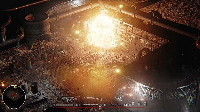 Watch out where you are shooting... - Mission 2 - Marina | Walkthrough - Walkthrough - Hatred Game Guide & Walkthrough