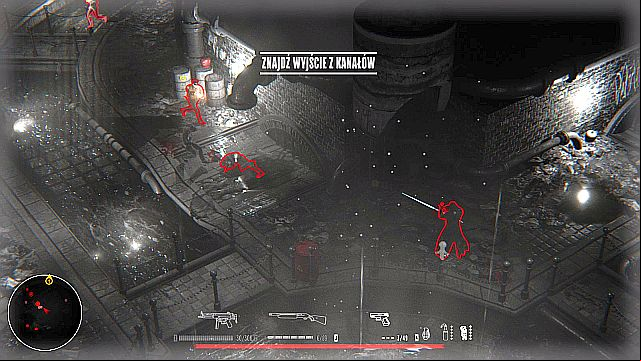 If you are quick enough, you will be able to ambush the next police patrol. - Mission 2 - Marina | Walkthrough - Walkthrough - Hatred Game Guide & Walkthrough
