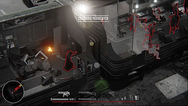 The beginning of the third mission differs greatly from the rest of the game - its very linear. - Mission 3 - Train | Walkthrough - Walkthrough - Hatred Game Guide & Walkthrough