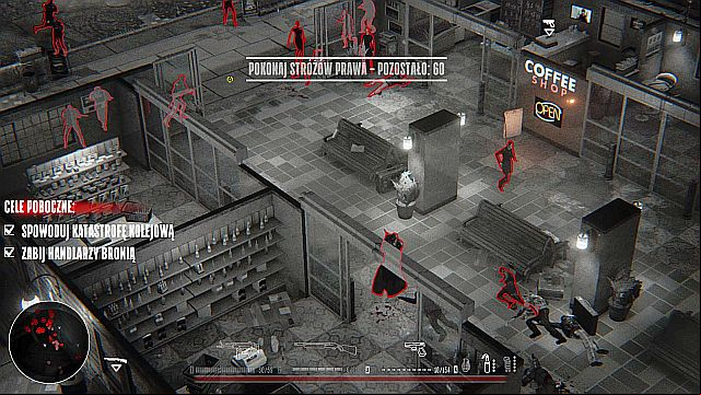 Try to get rid of as many policemen / soldiers as possible, so that they wont have a chance to spread around the map. - Mission 4 - Train Station | Walkthrough - Walkthrough - Hatred Game Guide & Walkthrough