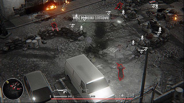 You can finish the remaining enemies on foot. - Mission 7 - Power Plant | Walkthrough - Walkthrough - Hatred Game Guide & Walkthrough