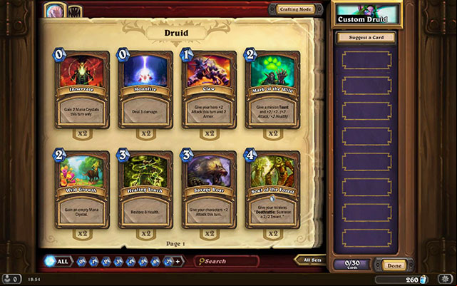 Neutral cards (20) - Druid | Ready-made decks - Ready-made decks - Hearthstone: Heroes of Warcraft Game Guide