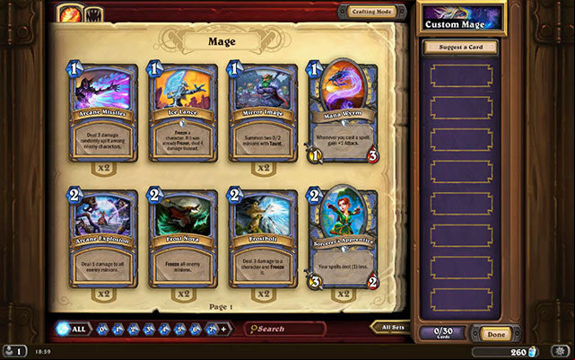 Neutral Cards (16) - Mage | Ready-made decks - Ready-made decks - Hearthstone: Heroes of Warcraft Game Guide