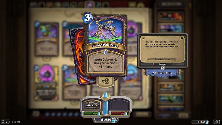 Invoke is a new keyword in Hearthstone that has been added in the Descent of Dragons expansion set - Descent of Dragons - Invoke - Hearthstone Expansions - Hearthstone: Heroes of Warcraft Game Guide