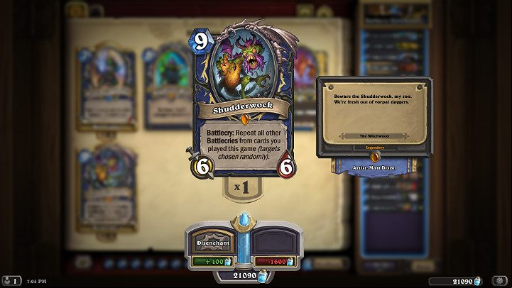 Shudderwock is one of the unique legendary Shaman cards - Shaman - post-nerf deck - Descent of Dragons - Descent of Dragons - Hearthstone: Heroes of Warcraft Game Guide
