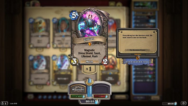 Mechs are a type of minions appearing in Hearthstone - Rogue | Recommended deck of cards - Descent of Dragons - Descent of Dragons - Hearthstone: Heroes of Warcraft Game Guide