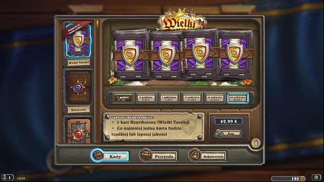 New card pack. - New Card Packs | Ready-made decks - Hearthstone Expansions - Hearthstone: Heroes of Warcraft Game Guide