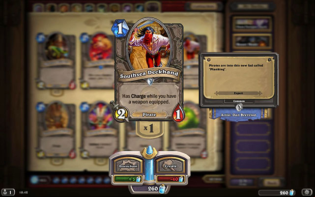 Pirates are another group that can well serve as a core of a deck - Types of minions | Minions - Minions - Hearthstone: Heroes of Warcraft Game Guide
