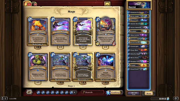 The deck shown below for the Mage class in Hearthstone is specifically adapted to the latest expansion - Saviors of Uldum - Mage | Recommended deck of cards - Saviors of Uldum - Saviors of Uldum - Hearthstone: Heroes of Warcraft Game Guide