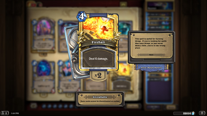 The greatest offensive force of the presented deck for the Mage are Spells - Fireball, Frostbolt - Mage | Recommended deck of cards - Saviors of Uldum - Saviors of Uldum - Hearthstone: Heroes of Warcraft Game Guide