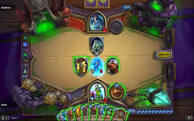 The last moments of the undead dragon - Sapphiron - Normal - Frostwyrm Lair - Hearthstone: Curse of Naxxramas - Game Guide and Walkthrough