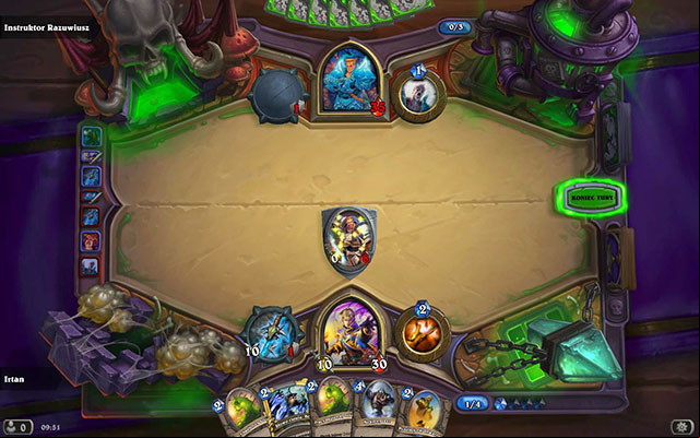 The apprentice and his master - Instructor Razuvious - Heroic - Military Quarter - Hearthstone: Curse of Naxxramas - Game Guide and Walkthrough