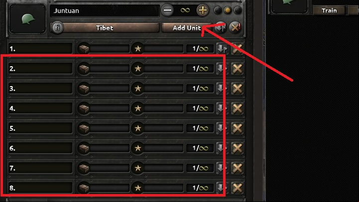 Using the button marked in the above screenshot, you can simultaneously deploy large numbers of units created basing on a single template - 10 simple steps for beginners - Basics - Hearts of Iron IV Game Guide
