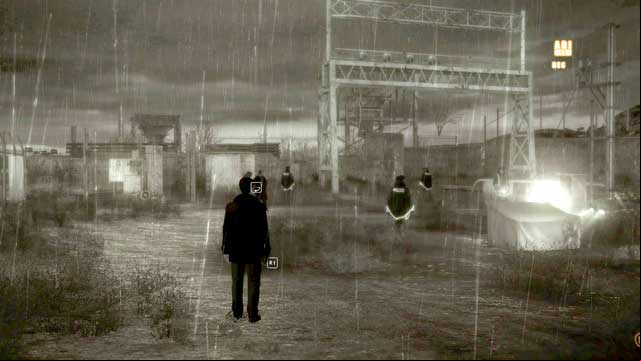 ...who can be found at the tent. He is wearing a black coat - Crime Scene | Heavy Rain Walkthrough - Walkthrough - Heavy Rain Guide