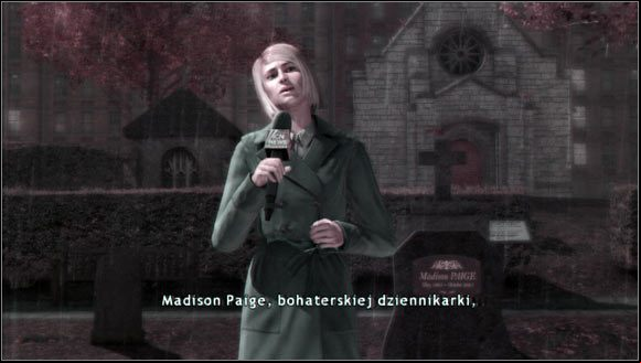 This epilogue assumes that Madison died during her journalistic investigation - Madison | Heavy Rain endings - Endings - Heavy Rain Guide