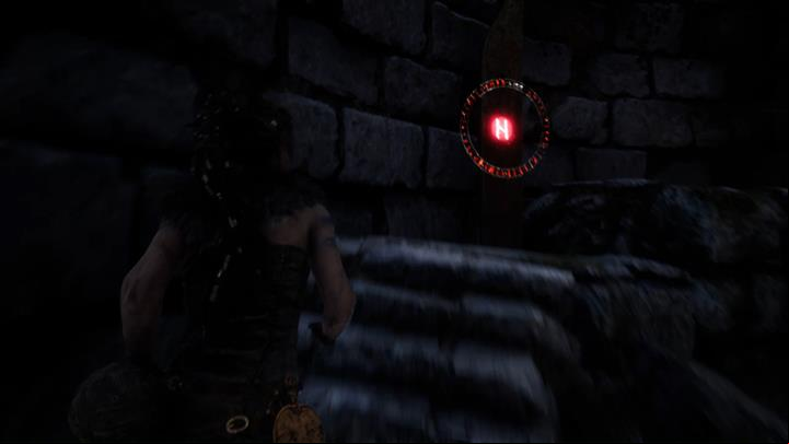 Use the next Lorestone. - Hellblade Senuas Sacrifice: First gate in Valravns Lair - Valravns Lair - Hellblade: Senuas Sacrifice Game Guide