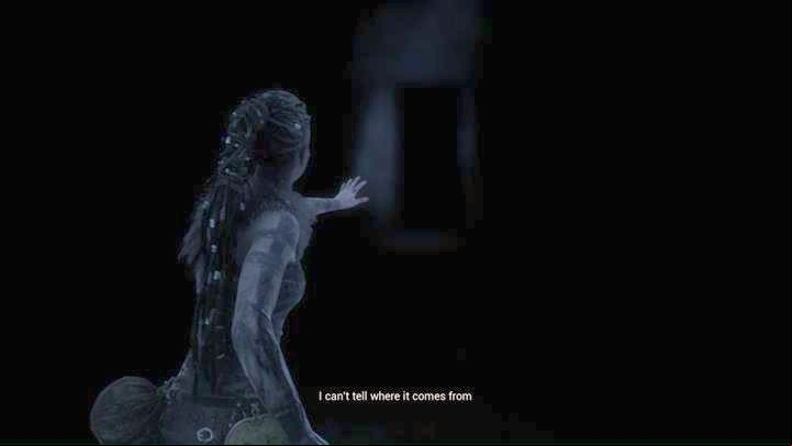 Continue to the lit areas - Hellblade Senuas Sacrifice: Fourth shard - The Story of Odin - Forging Gramr - Hellblade: Senuas Sacrifice Game Guide