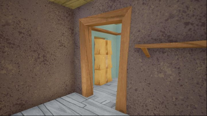 You will find yourself in a room with a age blocked by three cardboard boxes - Hello Neighbor: Hello Granny walkthrough - Hello Granny Walkthrough - Hello Neighbor Game Guide