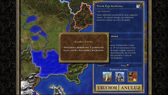 Its worth to take Rare Resources as a starting bonus. - Homecoming - Campaign - Long Live the Queen - Heroes of Might & Magic III: HD Edition - Game Guide and Walkthrough