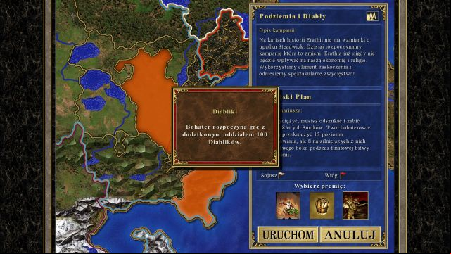A 100 Imps for free is a good starting bonus. - A Devilish Plan - Campaign - Dungeons and Devils - Heroes of Might & Magic III: HD Edition - Game Guide and Walkthrough