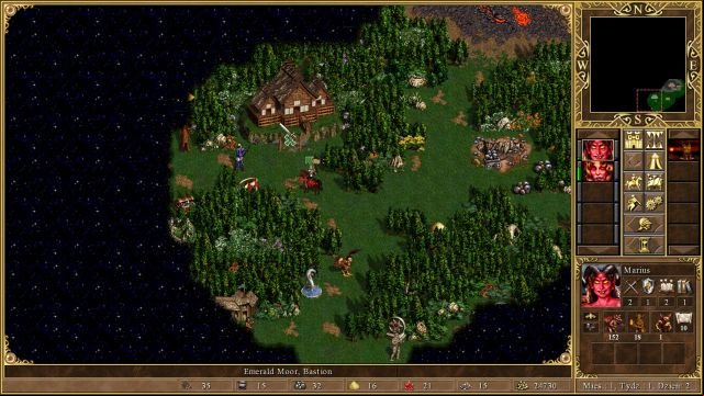 The neutral Rampart serves the purpose of gold generator, not as a troop recruitment place. - A Devilish Plan - Campaign - Dungeons and Devils - Heroes of Might & Magic III: HD Edition - Game Guide and Walkthrough