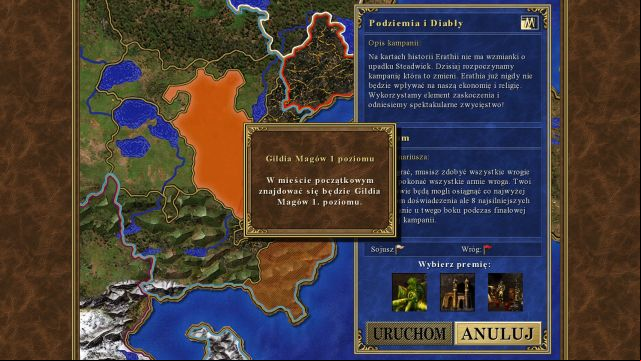 Select the Mage Guild as your starting bonus. - Groundbreaking - Campaign - Dungeons and Devils - Heroes of Might & Magic III: HD Edition - Game Guide and Walkthrough