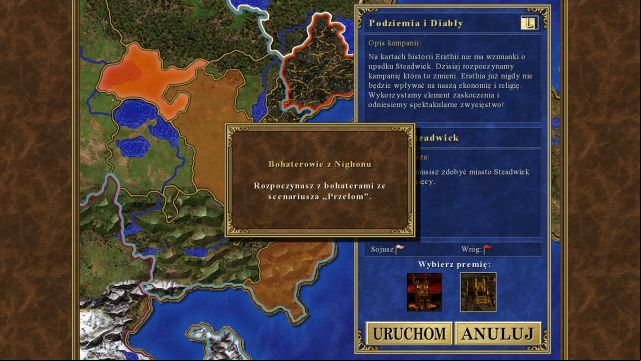 Its more beneficial to select heroes from the second mission. - Steadkwicks Fall - Campaign - Dungeons and Devils - Heroes of Might & Magic III: HD Edition - Game Guide and Walkthrough
