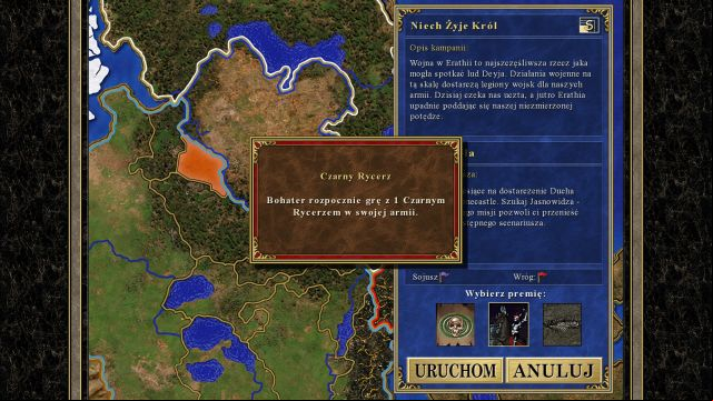 As always, its more beneficial to take units as the starting bonus. - A Gryphons Heart - Campaign - Long Live the King - Heroes of Might & Magic III: HD Edition - Game Guide and Walkthrough