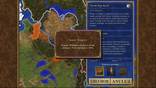 Vampires Cowl is the best starting item. - Season of Harvest - Campaign - Long Live the King - Heroes of Might & Magic III: HD Edition - Game Guide and Walkthrough