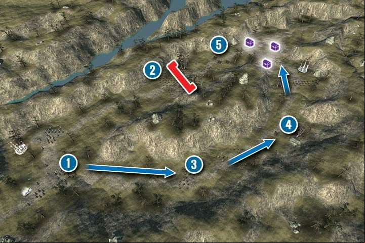 At first glance, this is a very difficult mission - Mission 22 - Safety Line | Elves Campaign - Elves Campaign - Hex Commander Game Guide