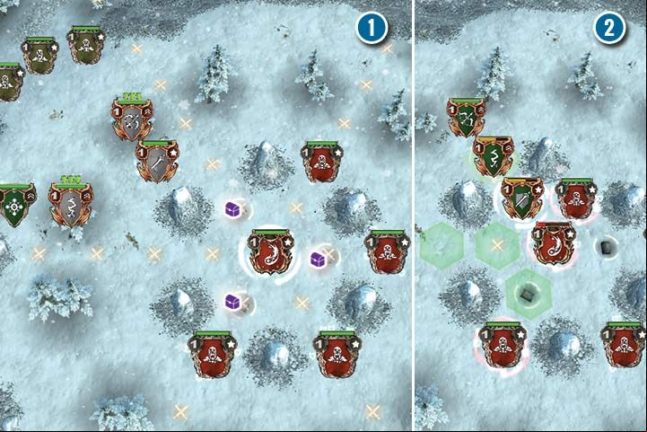 Defeating Vivric is easier than the previous battles - especially on normal difficulty - he is not a very formidable foe - Mission 26 - Circle of Ice | Elves Campaign - Elves Campaign - Hex Commander Game Guide